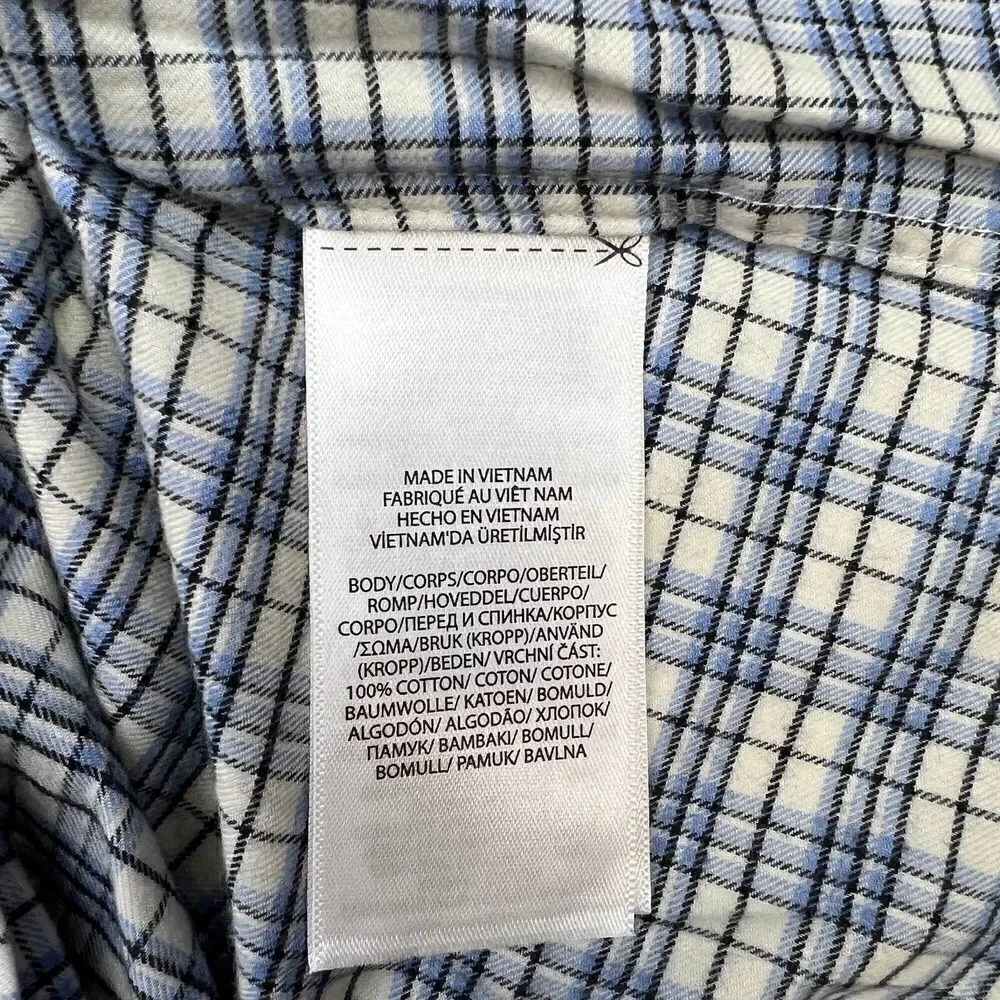 New Polo Ralph Lauren Men US XL Shirt Button Down Long Sleeve Casual White Gray - Picture 13 of 14